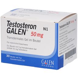TESTOSTERON GALEN 50 mg transdermales Gel im Btl.