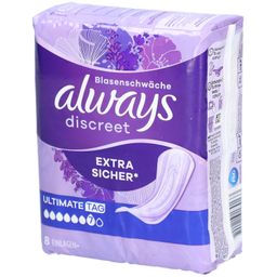 always - Inkontinenzeinlagen "Discreet Ultimate Tag"