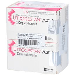 UTROGESTAN Luteal 200 mg Weichkaps.z.vaginal.Anwe.