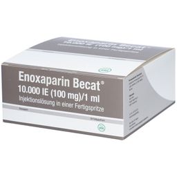 ENOXAPARIN Becat 10.000 I.E. 100mg/ml Inj.-Lsg.FS