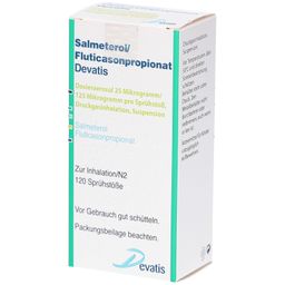 SALMETEROL/Fluticasonpropionat Devatis 25µg/125µg