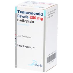TEMOZOLOMID Devatis 250 mg Hartkapseln