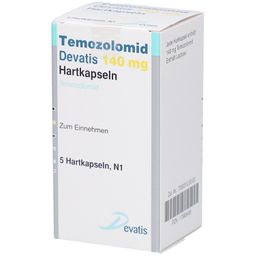 TEMOZOLOMID Devatis 140 mg Hartkapseln