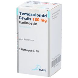 TEMOZOLOMID Devatis 180 mg Hartkapseln