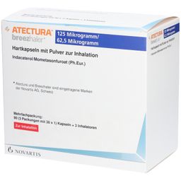 ATECTURA Breezhaler 125µg/62,5µg Hkp.m.Plv.z.Inh.