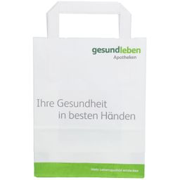 gesund leben Papiertüte klein 80x180x230 cm