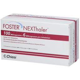 FOSTER NEXThaler 100/6 µg 120 ED Inhalationspulver
