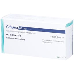 YUFLYMA 40 mg/0,4 ml Inj.-Lösung i.e.Fertigspritze