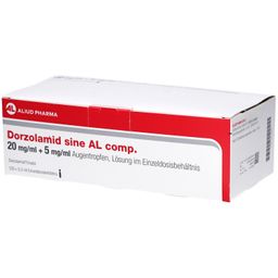 DORZOLAMID sine AL comp. 20mg/ml+5mg/ml ATR im EDB