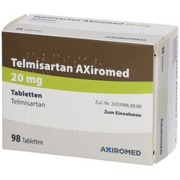 TELMISARTAN AXiromed 20 mg Tabletten