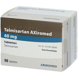 TELMISARTAN AXiromed 40 mg Tabletten
