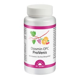 Dr. Jacob's Diosmin OPC ProVenis Polyphenole Weinrebenblätter Acerola-Vitamin C