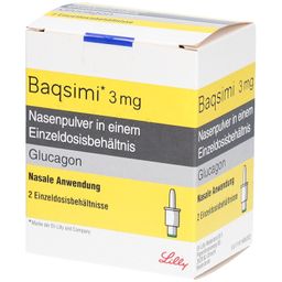 BAQSIMI 3 mg Nasenpulver i.e.Einzeldosisbehältnis