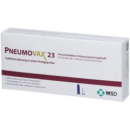 PNEUMOVAX 23 Inj.L.i.e.Fertigspr.+2 beigef.Kanülen