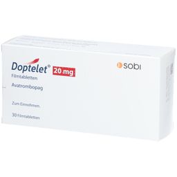 DOPTELET 20 mg Filmtabletten