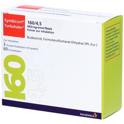 SYMBICORT Turbohaler 160/4,5 µg/Dosis 60 ED