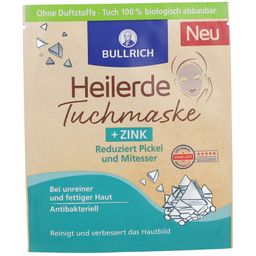 Bullrich Heilerde Tuchmaske + Zink
