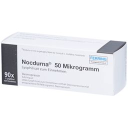NOCDURNA 50 Mikrogramm Lyophilisat zum Einnehmen