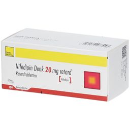 NIFEDIPIN Denk 20 mg retard Tabletten