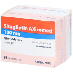 SITAGLIPTIN AXiromed 100 mg Filmtabletten