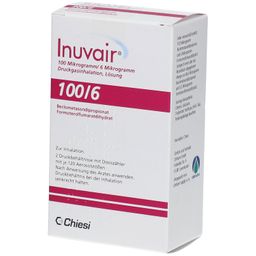INUVAIR 100/6 µg 120 Hub Druckgasinhalat