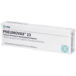 PNEUMOVAX 23 Inj.L.i.e.Fertigspr.+2 beigef.Kanülen