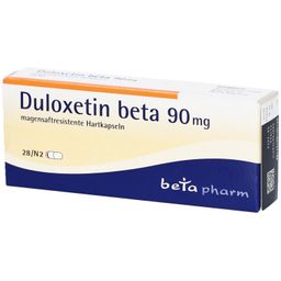DULOXETIN beta 90 mg magensaftresistente Hartkaps.