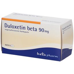 DULOXETIN beta 90 mg magensaftresistente Hartkaps.