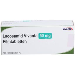 LACOSAMID Vivanta 50 mg Filmtabletten