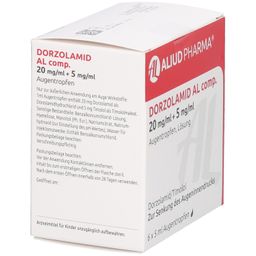 DORZOLAMID AL comp.20 mg/ml + 5 mg/ml Augentropfen
