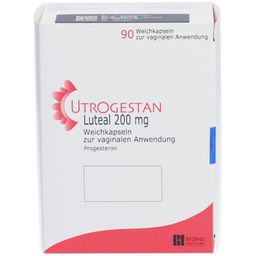 UTROGESTAN Luteal 200 mg Weichkaps.z.vaginal.Anwe.