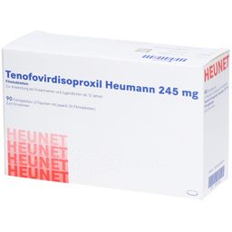 TENOFOVIRDISOPROXIL Heumann 245 mg Filmtab.Heunet