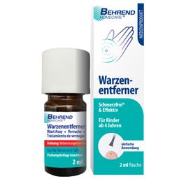 Behrend Warzenmittel für Hand & Fuß - Effektive Warzen Verätzung ohne Schmerzen - Hygienisch & sicher