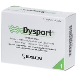 DYSPORT 500 Einheiten Pulver z.Herst.e.Inj.-Lsg.