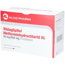 VILDAGLIPTIN/Metforminhydrochlorid AL 50mg/850mg