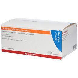 SITAGLIPTIN/Metformin Glenmark 50 mg/1000 mg FTA