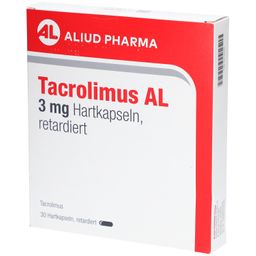 TACROLIMUS AL 3 mg Hartkapseln retardiert