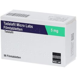 TADALAFIL Micro Labs 5 mg Filmtabletten
