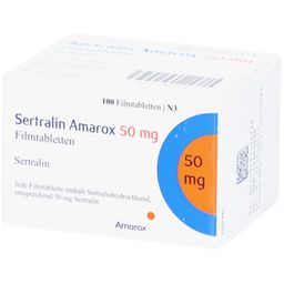 SERTRALIN Amarox 50 mg Filmtabletten