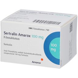 SERTRALIN Amarox 100 mg Filmtabletten