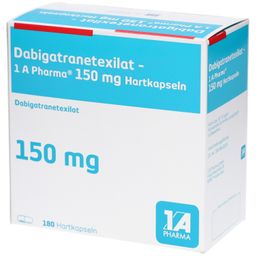 DABIGATRANETEXILAT-1A Pharma 150 mg Hartkapseln
