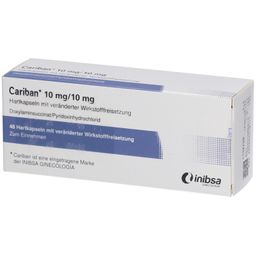 CARIBAN 10 mg/10 mg Hartk.m.veränd.Wirkst.-Frs.