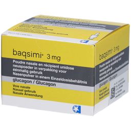 BAQSIMI 3 mg Nasenpulver i.e.Einzeldosisbehältnis