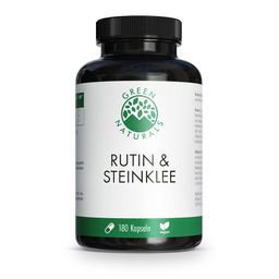 GREEN NATURALS® Rutin & Steinklee - 500 mg Rutin (95%) & 500 mg Steinklee - vegan