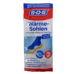 SOS® Wärme-Sohlen Größe M (36 - 40)