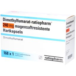 DIMETHYLFUMARAT-ratiopharm 240 mg msr.Hartkapseln