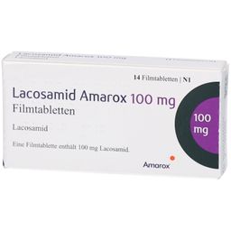 LACOSAMID Amarox 100 mg Filmtabletten