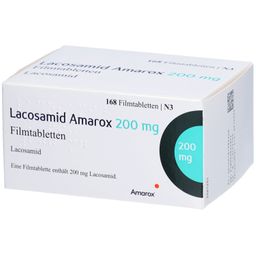 LACOSAMID Amarox 200 mg Filmtabletten