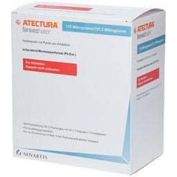 ATECTURA Breezhaler 125µg/127,5µg Hkp.m.Plv.z.Inh.