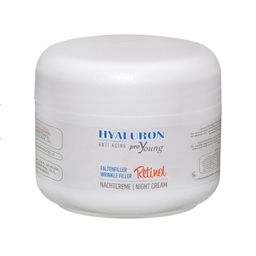 Hyaluron proYoung  Anti Aging Faltenfiller Retinol Nachtcreme